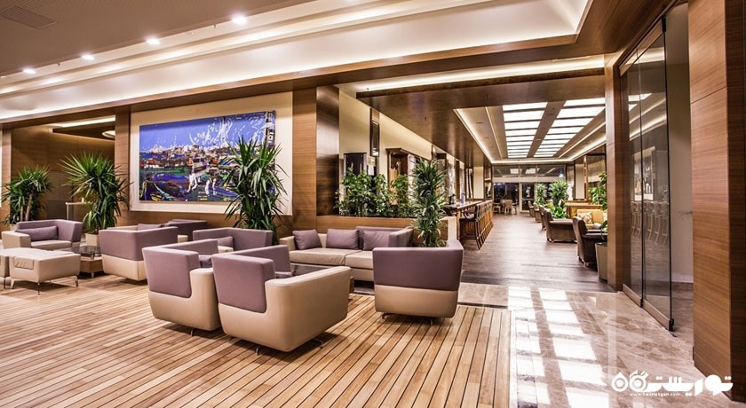 نمای لابی هتل گوریین استانبول